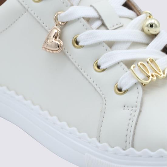 26FW [키즈] 끌로에 스니커즈 C21334 117 Bianco sporco - CHLOE