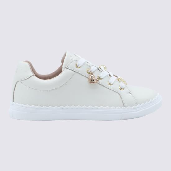 26FW [키즈] 끌로에 스니커즈 C21334 117 Bianco sporco