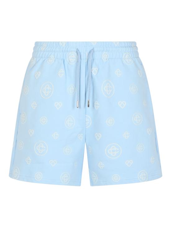26SS 카사블랑카 숏팬츠 M SS26 JTR 003 02 APPLIQUE MONOGRAM - CASABLANCA