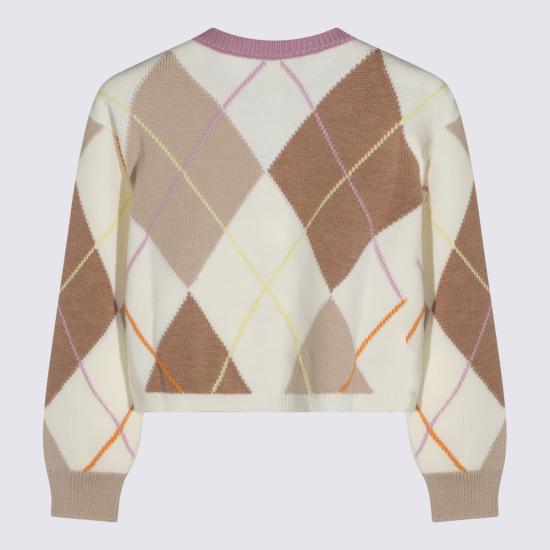 26FW [키즈] 펜디 니트/스웻셔츠 JFG266 AJ8XF1P2N LINEN - FENDI