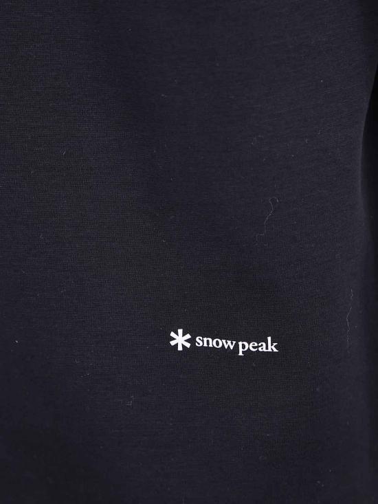 25FW 스노우피크 반팔 티셔츠 TS25AU001BLACK - SNOW PEAK