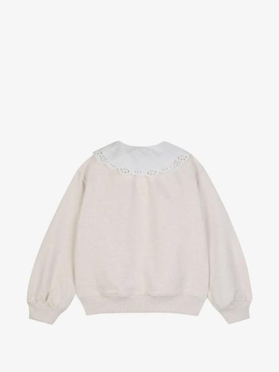 26FW [키즈] 끌로에 니트/스웻셔츠 C21287 B39 Beige - CHLOE