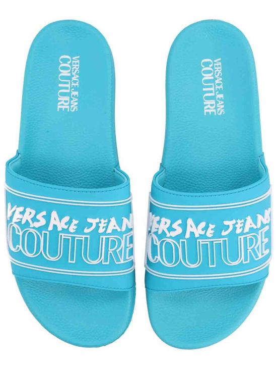 26SS 베르사체 스니커즈 80YA3SQ3ZSC22203 Light Blue - VERSACE