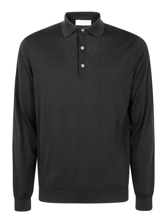  필리포 드 로렌티스 폴로 티셔츠 PL1MLSU18R990 Black