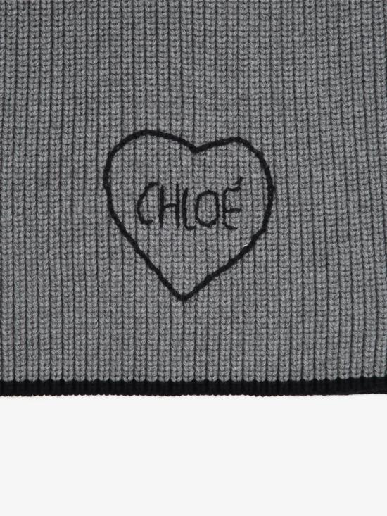 26FW [키즈] 끌로에 넥워머/머플러/스카프 C21313 A46 Grigio - CHLOE