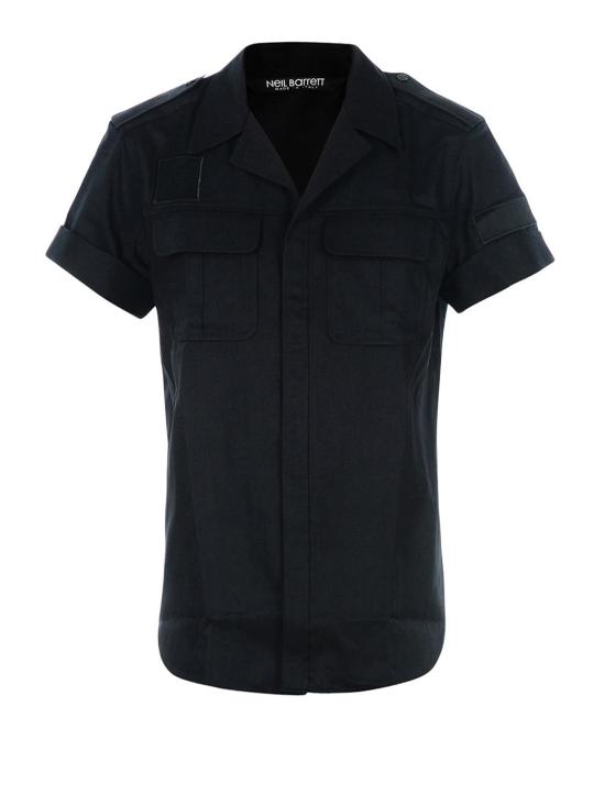 닐바렛 반팔 셔츠 BCM679E08001 Black