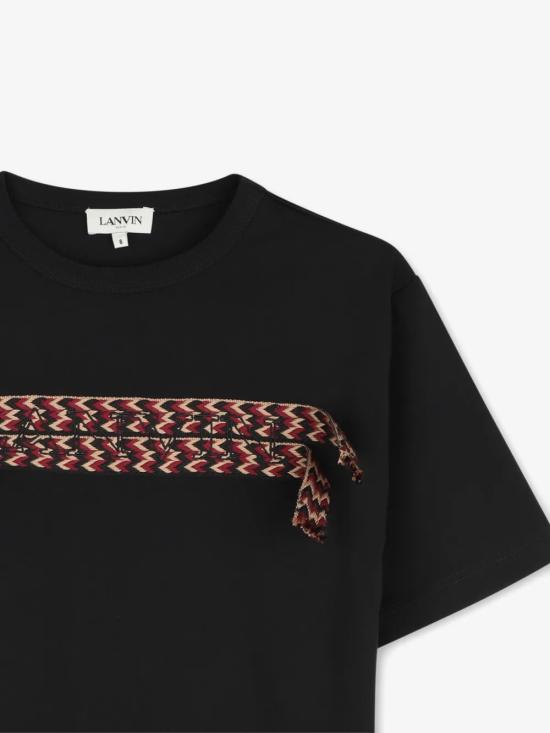26FW [키즈] 랑방 티셔츠 N30480 09B Nero - LANVIN