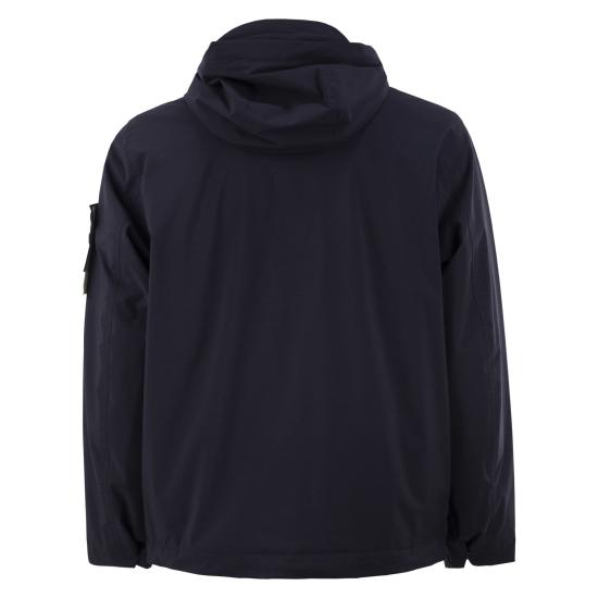 26SS 스톤 아일랜드 소프트 쉘-R_E.다이 테크놀로지 후드 자켓 L2S154100108 NAVY - STONE ISLAND