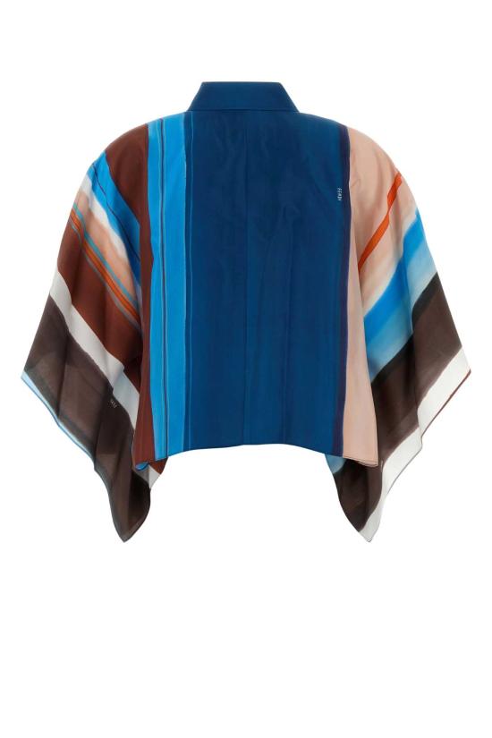 26FW 펜디 셔츠 FS8365AMET F1WXC Stripped - FENDI