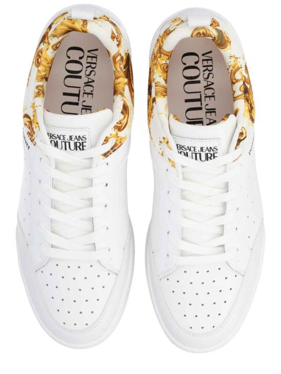 26SS 베르사체 스니커즈 80YA3SD6ZPB85G03 White - VERSACE