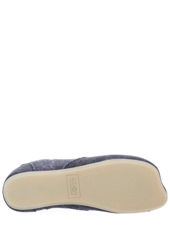 26SS MM6 메종마르지엘라 Anatomic 캔버스 스니커즈 SH1WS0024P7602T8013 Black - MM6 MAISON MARGIELA