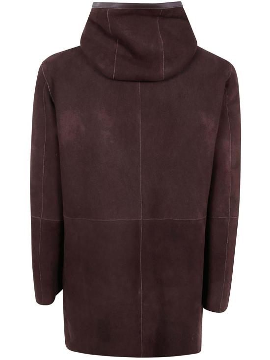 25FW 딸리아토레 가죽 자켓 CHI250925I378DARK BROWN - TAGLIATORE