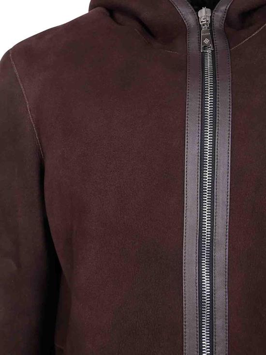 25FW 딸리아토레 가죽 자켓 CHI250925I378DARK BROWN - TAGLIATORE