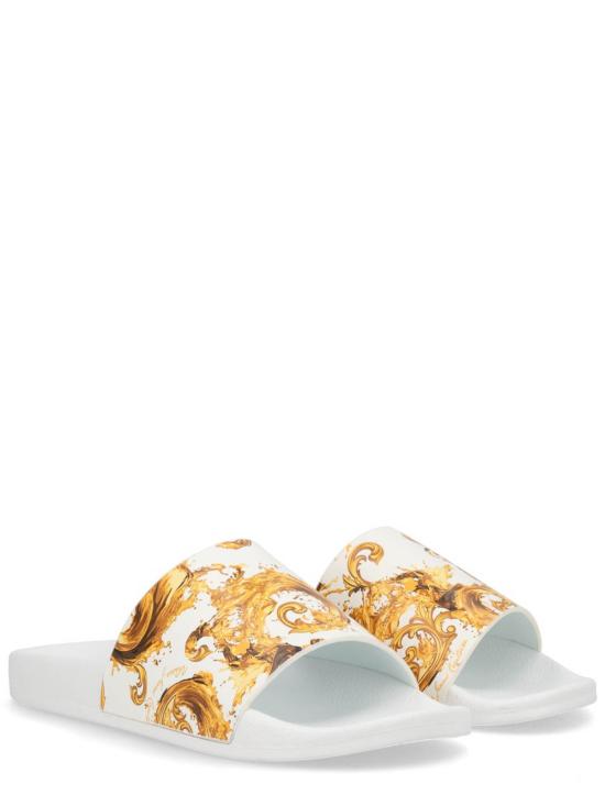 26SS 베르사체 스니커즈 80YA3SQ4ZS365G03 White - VERSACE