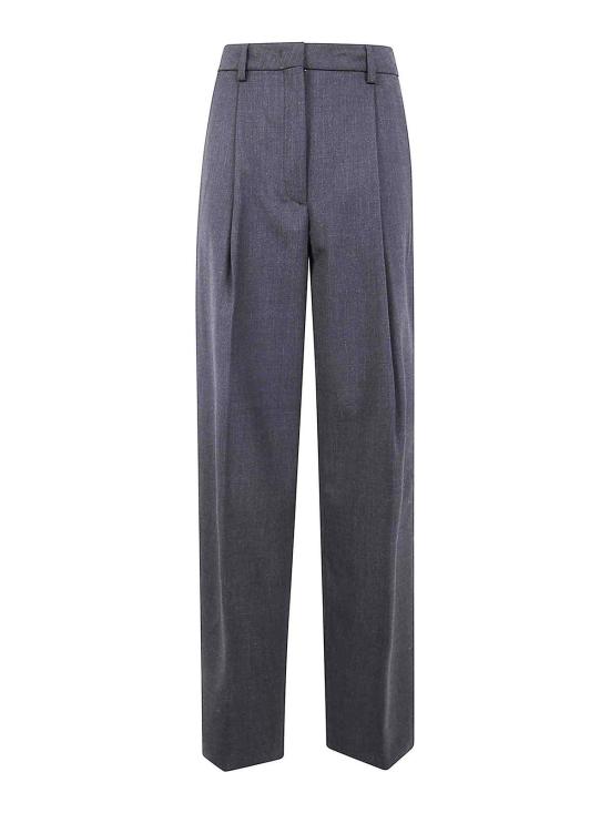 25FW 더 레이티스트 수트 팬츠 TLWC3104W0206ABTPT0037 Black