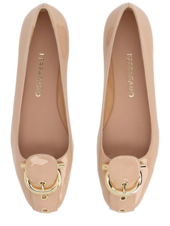 26SS 살바토레 페라가모 플랫 슈즈 79025301K989003 BEIGE - SALVATORE FERRAGAMO