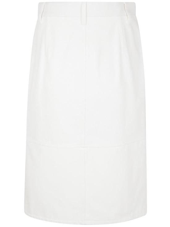  질샌더 미디 스커트 J03MA0235J46463102 WHITE - JIL SANDER
