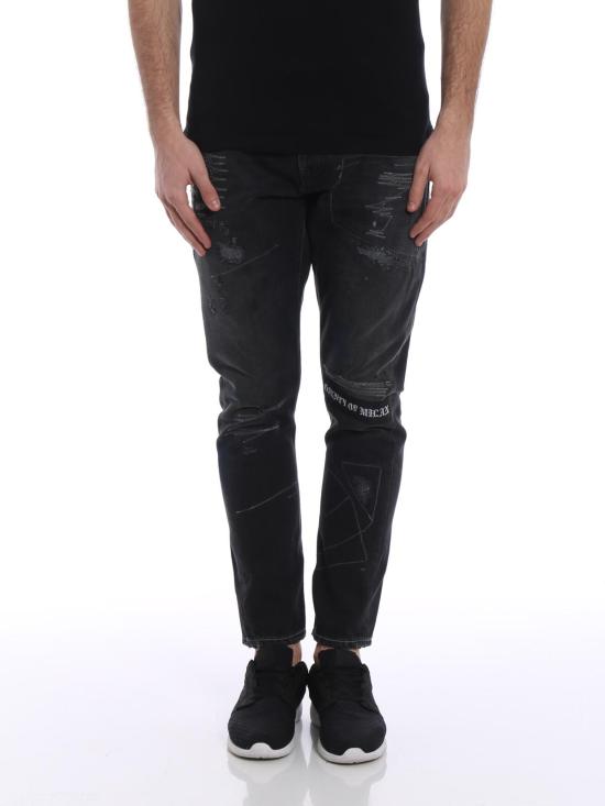  마르셀로 불론 스트레이트 팬츠 CMYA006S183771787388 Dark Grey - MARCELO BURLON