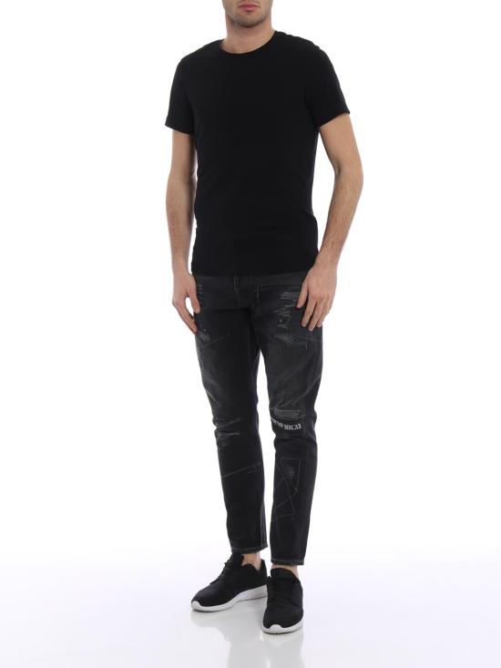  마르셀로 불론 스트레이트 팬츠 CMYA006S183771787388 Dark Grey - MARCELO BURLON