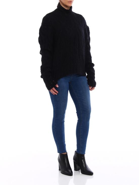  알렉산더 맥퀸 탑 457370RIK021000 Black - ALEXANDER MCQUEEN