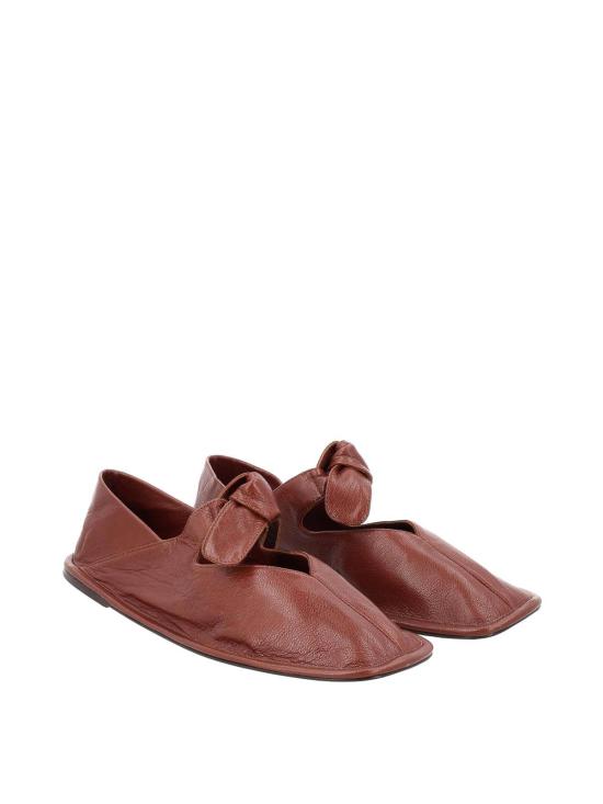 26SS 헤레우 플랫 슈즈 LLSSWFA240026CHESTNUT BROWN - HEREU
