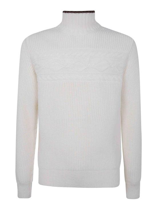 25FW 에르메네질도제냐 터틀넥 UGM59A2GCT420105 WHITE