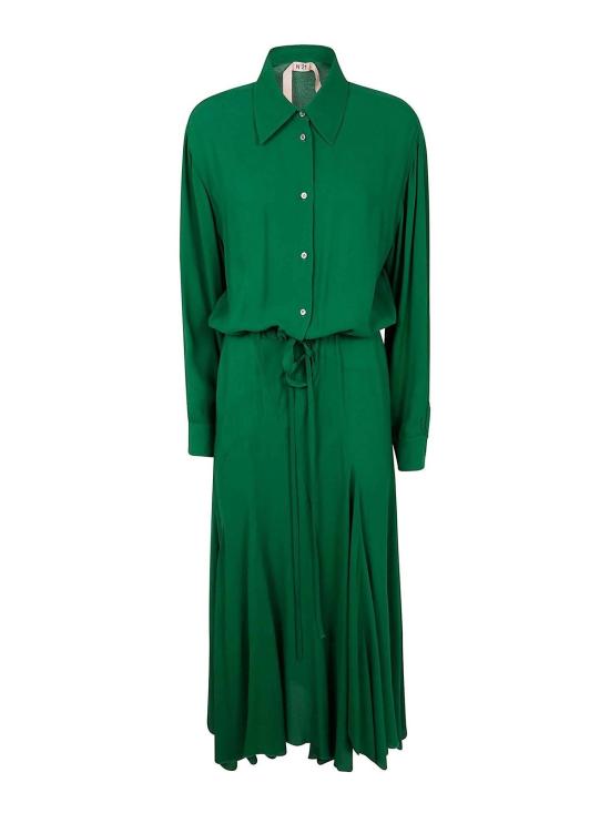  누메로벤투노 롱 원피스 H17151325340 GREEN