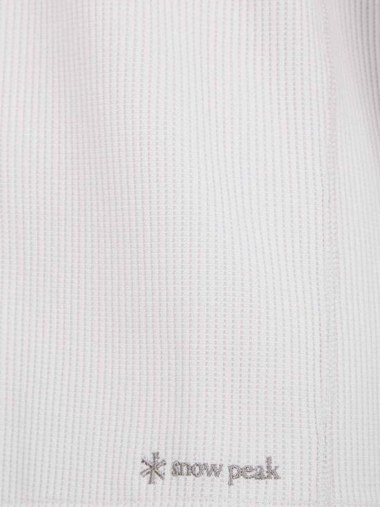 25FW 스노우피크 긴팔 티셔츠 SW25AU011OFF White - SNOW PEAK