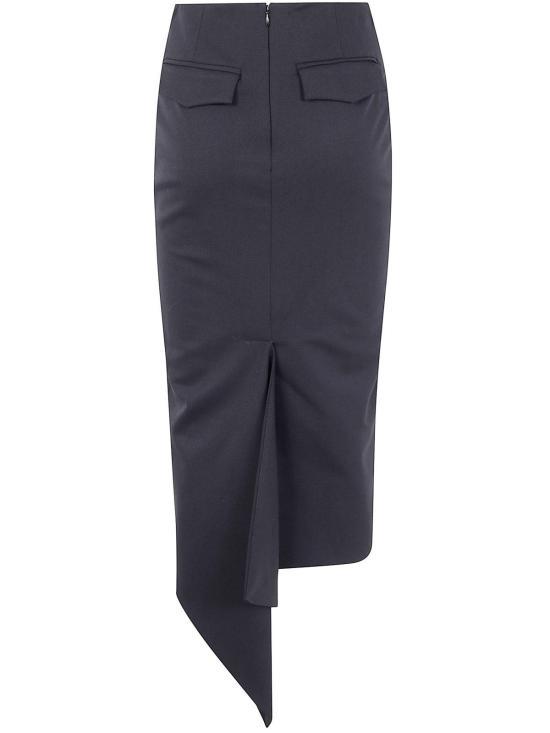 25FW 더 레이티스트 롱 스커트 TLWC9001W0206ABTPT0002 Black - THE LATEST