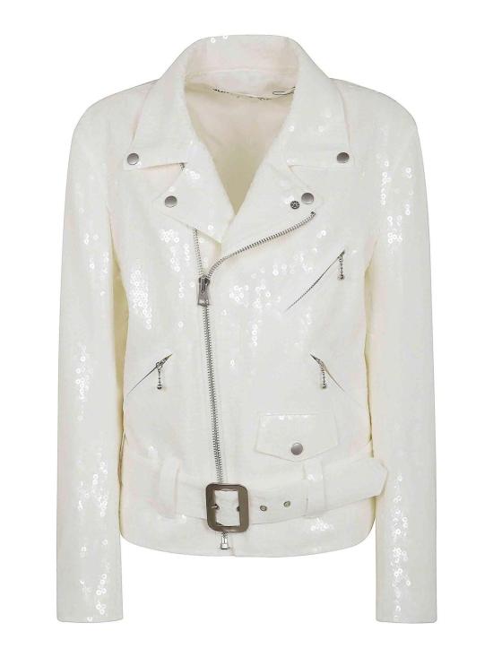 와타나베 준야 바이커 자켓 JOJ0152 WHITE