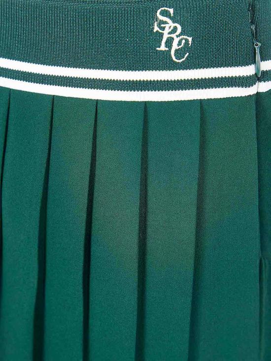 25FW 스포티앤리치 숏 스커트 SK01261302GR553992 GREEN - SPORTY & RICH