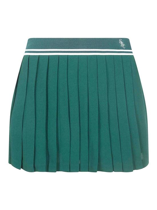 25FW 스포티앤리치 숏 스커트 SK01261302GR553992 GREEN