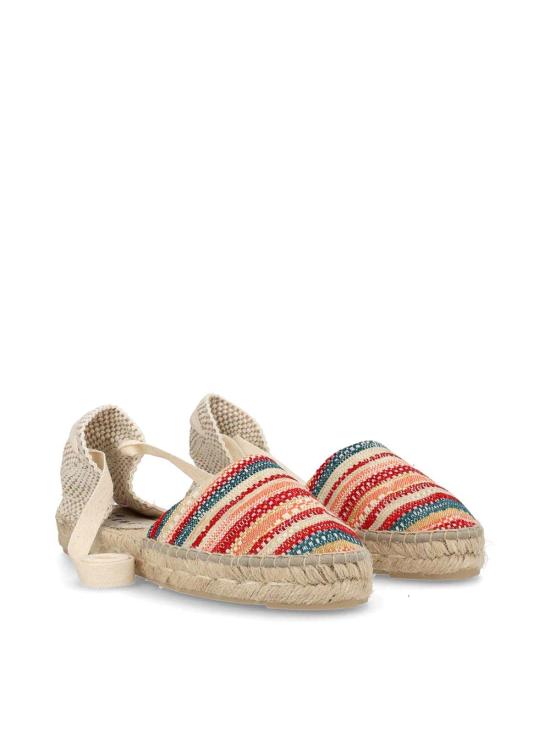 26SS 마네비 플랫 슈즈 Z94P0INDIGORED MULTICOLOUR - MANEBI