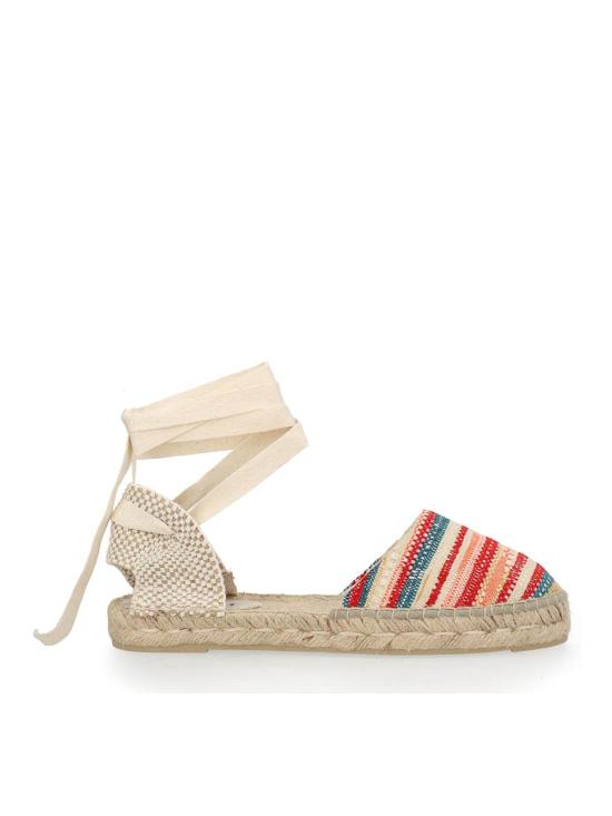 26SS 마네비 플랫 슈즈 Z94P0INDIGORED MULTICOLOUR