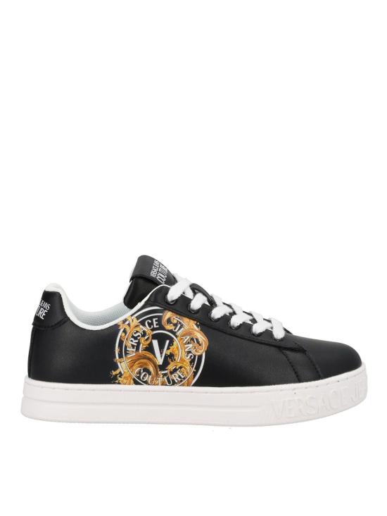 26SS 베르사체 스니커즈 80VA3SK3ZPB73899 BLACK