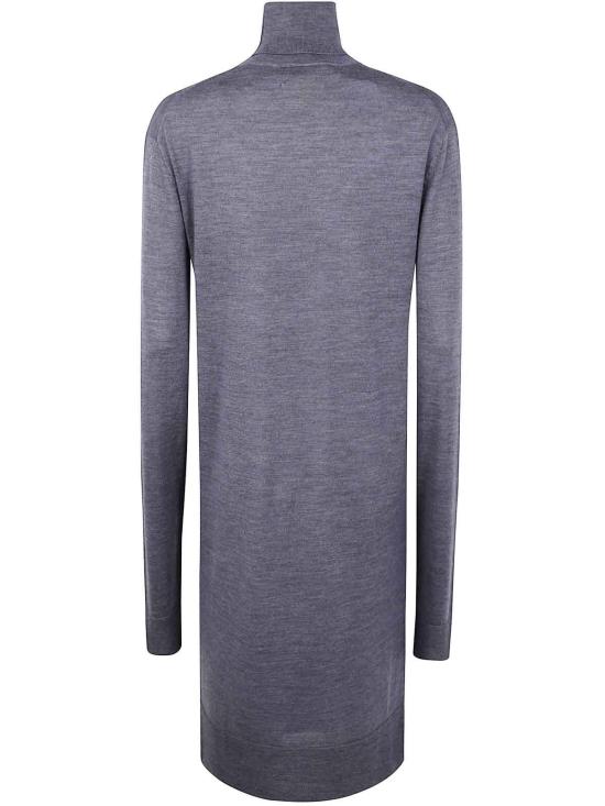 25FW 토템 미디 원피스 254WRD0263YA0087020 Grey - TOTEME