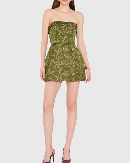  아만다 업리차드 점프수트 Amanda Uprichard Avalee Skort 롬퍼 Christina Print - AMANDA UPRICHARD