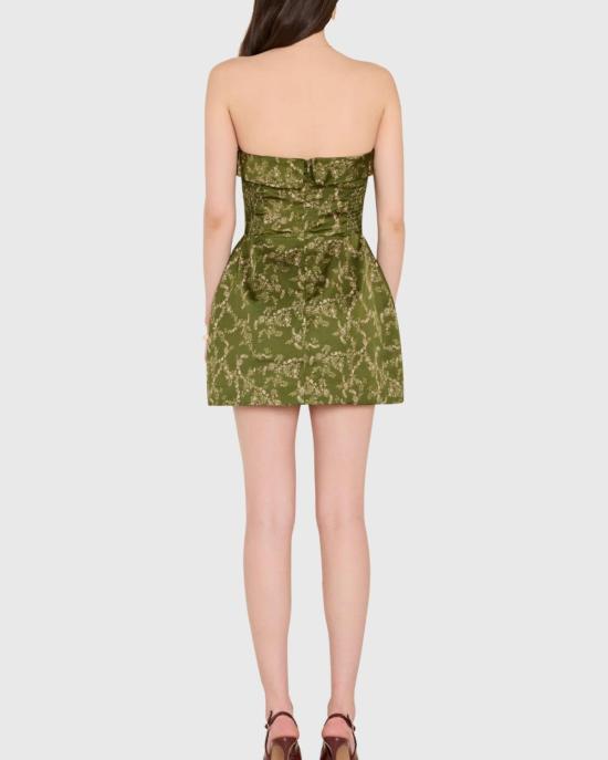  아만다 업리차드 점프수트 Amanda Uprichard Avalee Skort 롬퍼 Christina Print - AMANDA UPRICHARD