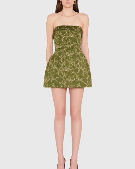  아만다 업리차드 점프수트 Amanda Uprichard Avalee Skort 롬퍼 Christina Print - AMANDA UPRICHARD