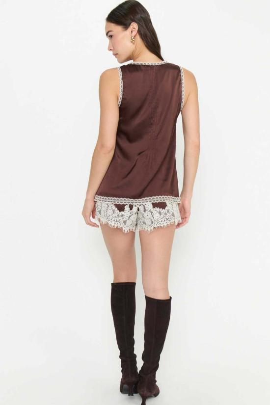  Mumu 숏팬츠 무무 산드라 쇼츠 초콜릿 - OTHER BRANDS