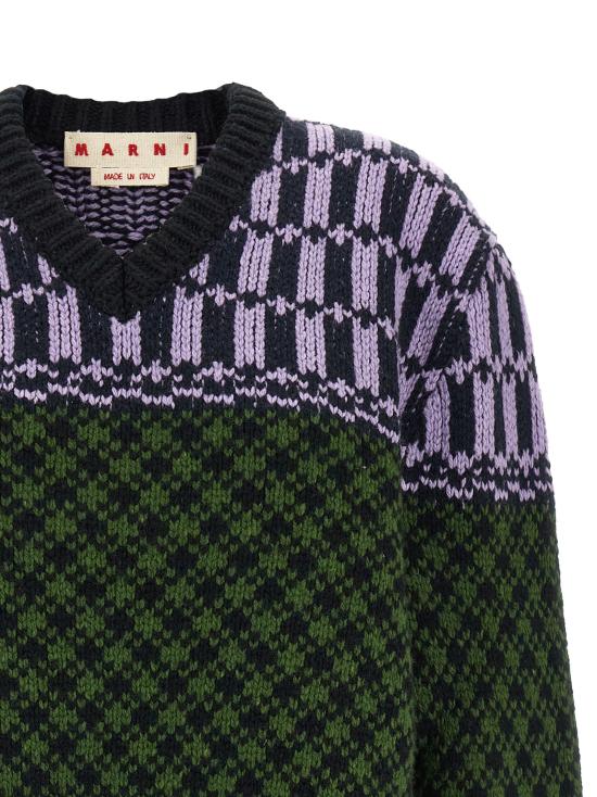 26FW 마르니 가디건 CVMG0157Q0UFH101MXV66 Multicolor - MARNI