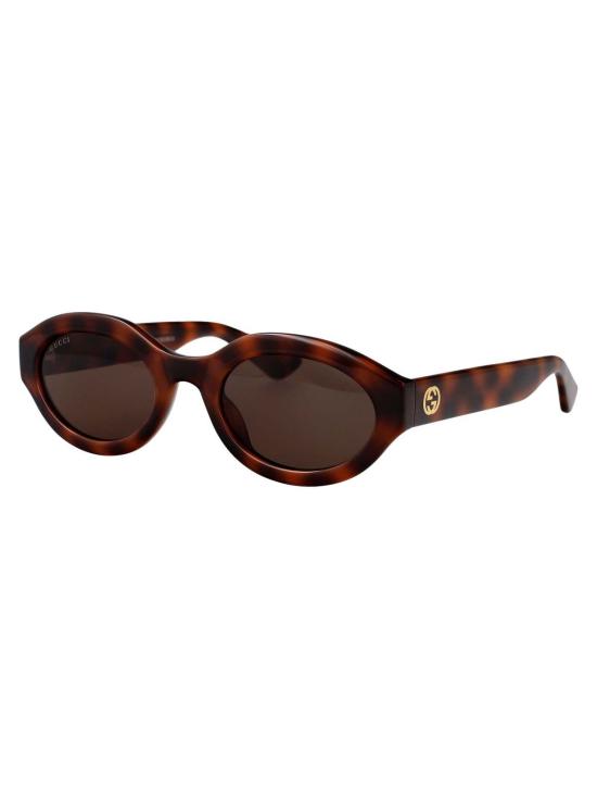  구찌 안경 GG1579 S002 인젝티드 선글라스 하바나 브라운 - GUCCI