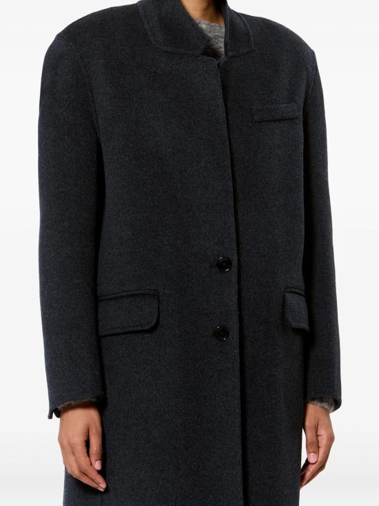 26FW 이자벨마랑 코트 MA0575FA D3D03I 02AN ANTHRACITE - ISABEL MARANT