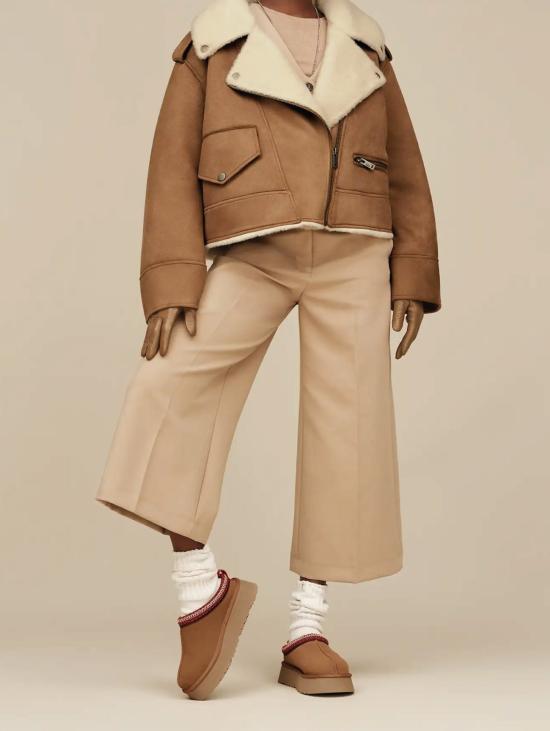 26FW 어그 부츠 치아바테 콘 플라토 타즈 II 카스타냐 - UGG