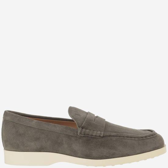  토즈 로퍼 Tod's 스웨이드 송아지 가죽  솔방울 - TODS