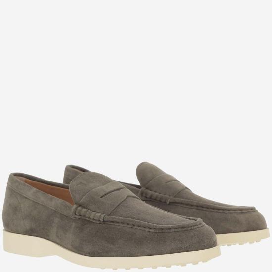  토즈 로퍼 Tod's 스웨이드 송아지 가죽  솔방울