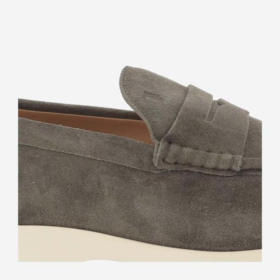  토즈 로퍼 Tod's 스웨이드 송아지 가죽  솔방울 - TODS