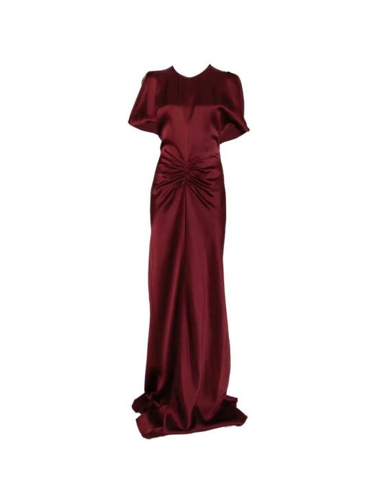 26FW 빅토리아 베컴 원피스 1226WDR007004A BURGUNDY 2