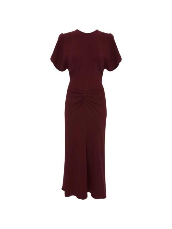 26FW 빅토리아 베컴 원피스 1226WDR005227A BURGUNDY 2