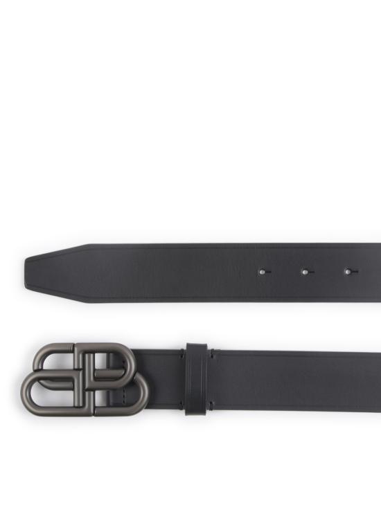 26FW 발렌시아가 BB 라지 벨트 570370 1CH551000 BLACK - BALENCIAGA